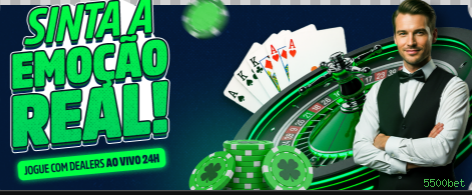 Imagem promocional da experiência de game da 5500bet